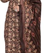 women's cotton blend foil printed kurta & pant with dupatta