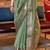 Light green soft silk handloom weaving saree