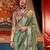 Light green soft silk handloom weaving saree