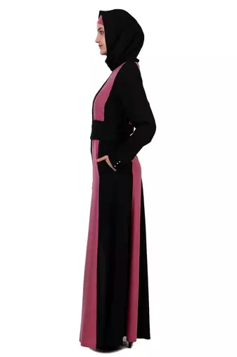 Multi Color Multi Panel Flared Abaya