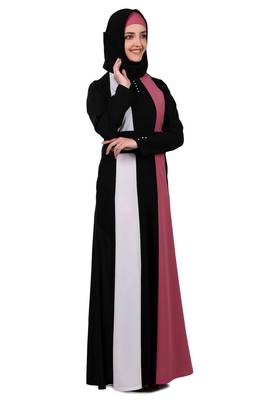 Multi Color Multi Panel Flared Abaya 4