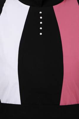 Multi Color Multi Panel Flared Abaya 5