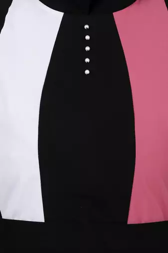 Multi Color Multi Panel Flared Abaya