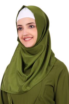 Fancy Henna Color Box Pleated Flared Abaya 6