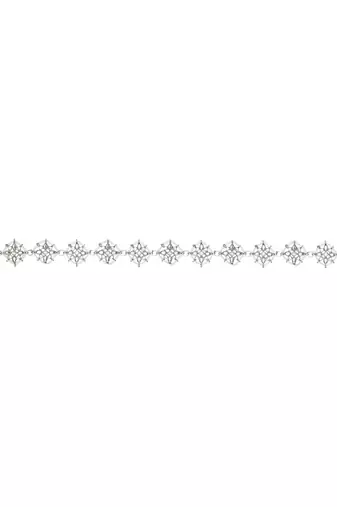 silver plated traditional floral kundan & pearl sheeshphool matha patti sheeshpatti for women 
