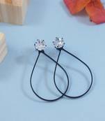 stylish oval shaped lightweight fancy earring for women 