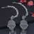 silver oxidised traditional afghani ghungroo hair chain/ear chain accessories with hook for women 
