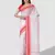 Women`s cotton white tant saree
