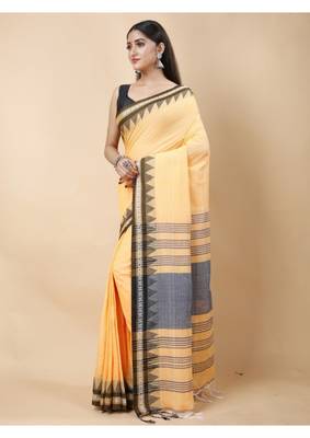 Cotton handloom tan tangail saree 1