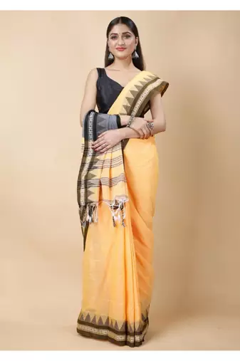 Cotton handloom tan tangail saree
