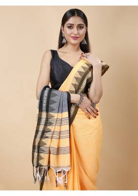 Cotton handloom tan tangail saree 4