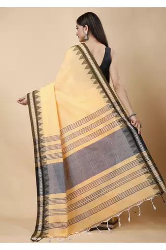 Cotton handloom tan tangail saree