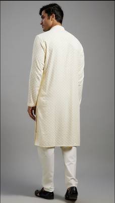 Arruga stylish rayon embroidery kurta pyjama set 2
