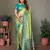 Wevon heavy banarasi tissue silk pista ethnic ceremonial saree