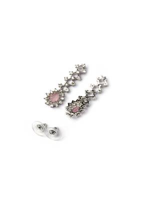 Handmade pink ad pendant style necklace set 5