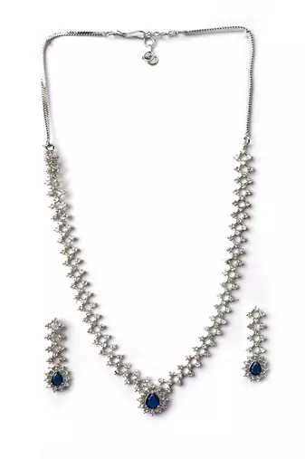 Handmade pink ad pendant style necklace set