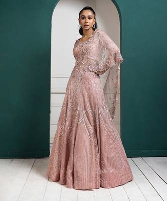 Rosé Sparkle Lehenga Set 2