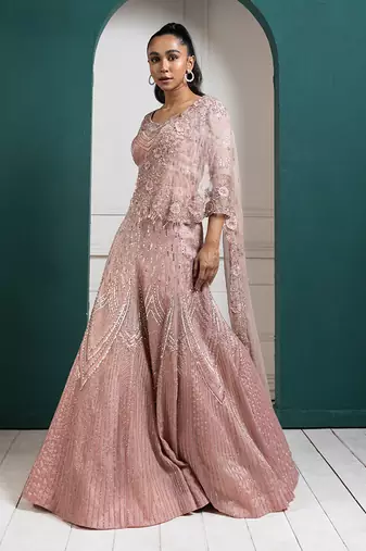 Rosé Sparkle Lehenga Set