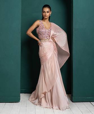 Blush elegance drape set 1