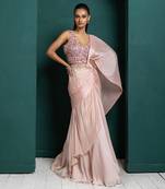 Blush elegance drape set