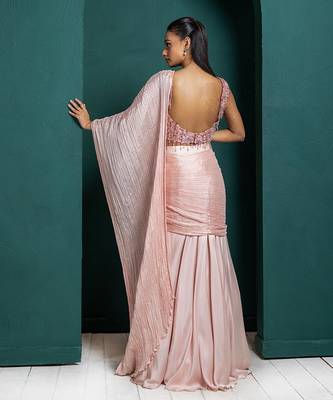 Blush elegance drape set 2