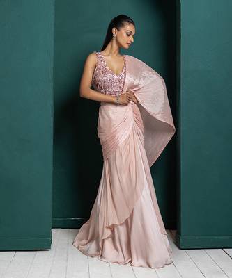 Blush elegance drape set 3