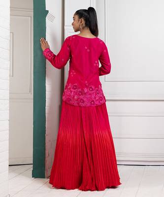 Crimson Grace Lehenga Set 3