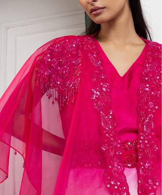 Rosette ombre kaftan 4