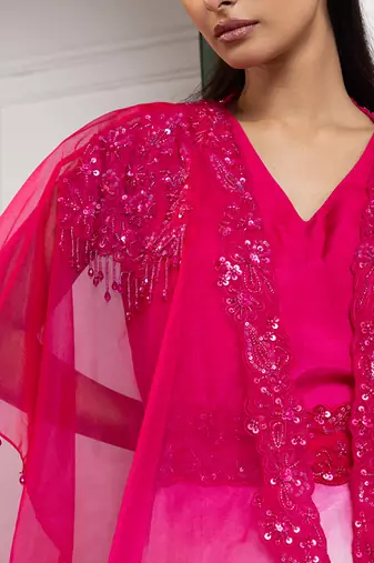 Rosette ombre kaftan
