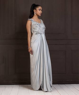 Celestial cascade gown 4