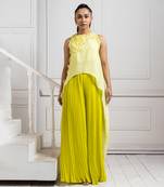 Sunlit cascade asymmetric set