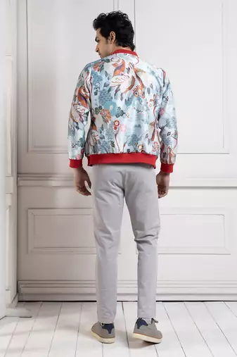 Serenity crane bomber jacket