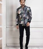 Nocturnal eden bomber jacket