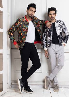 Botanical vibe bomber jacket 5