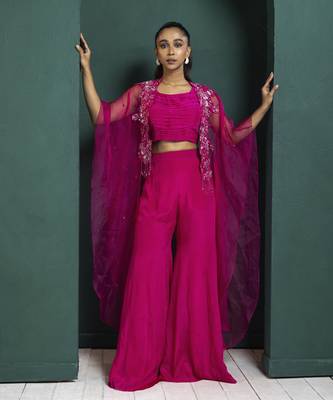 Berry bliss cape and co-ord set 1