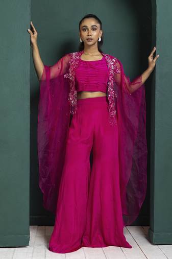 Berry bliss cape and co-ord set