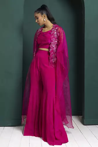 Berry bliss cape and co-ord set