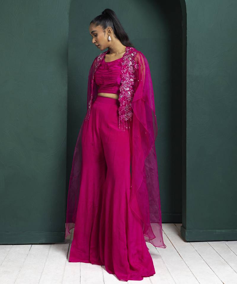 Berry bliss cape and co-ord set