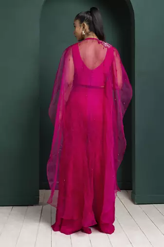 Berry bliss cape and co-ord set