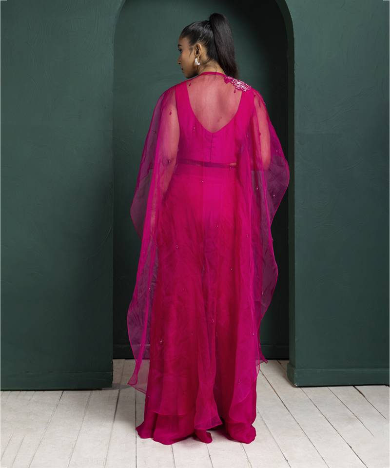 Berry bliss cape and co-ord set