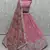 pink sequins chinon lehenga set choli with dupatta