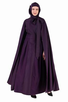 Designer Royal Look Hanging Sleeves Abaya 7