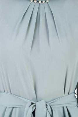 Fancy Sea Green Layered Abaya 7