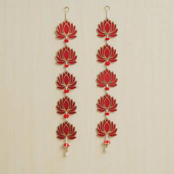 Lotus Door & Wall Hanging for Decoration|Lotus Back Drop Hanging | Wall Decor 1