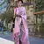 Weaving zari katan silk blend saree in pink