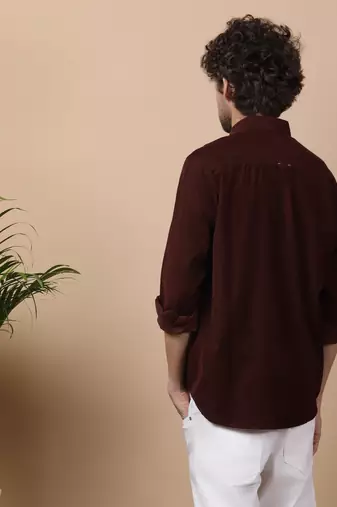 Men's smart corduroy casual shirt | shirt for men