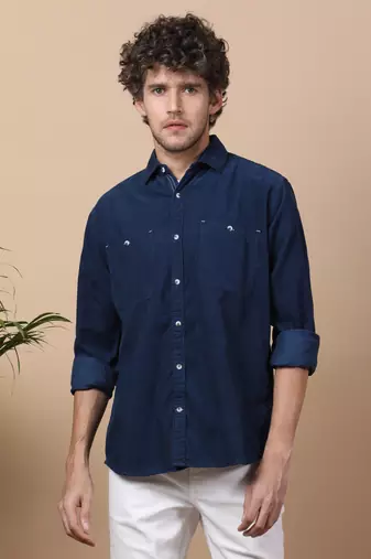 Men's smart corduroy casual shirt | shirt for men