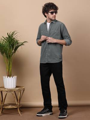 Men's smart corduroy casual shirt | shirt for men 2