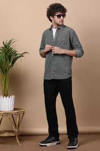 Men's smart corduroy casual shirt | shirt for men