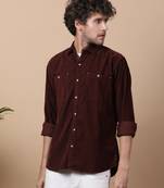 Men's smart corduroy casual shirt | shirt for men